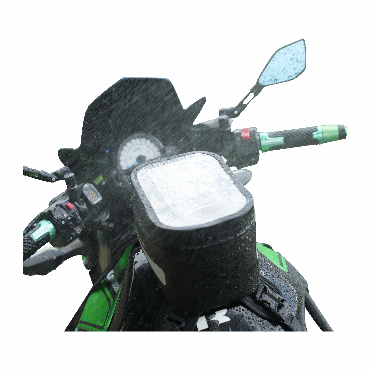 10L Waterproof Motorcycle Tank Bag with Screen Navigation