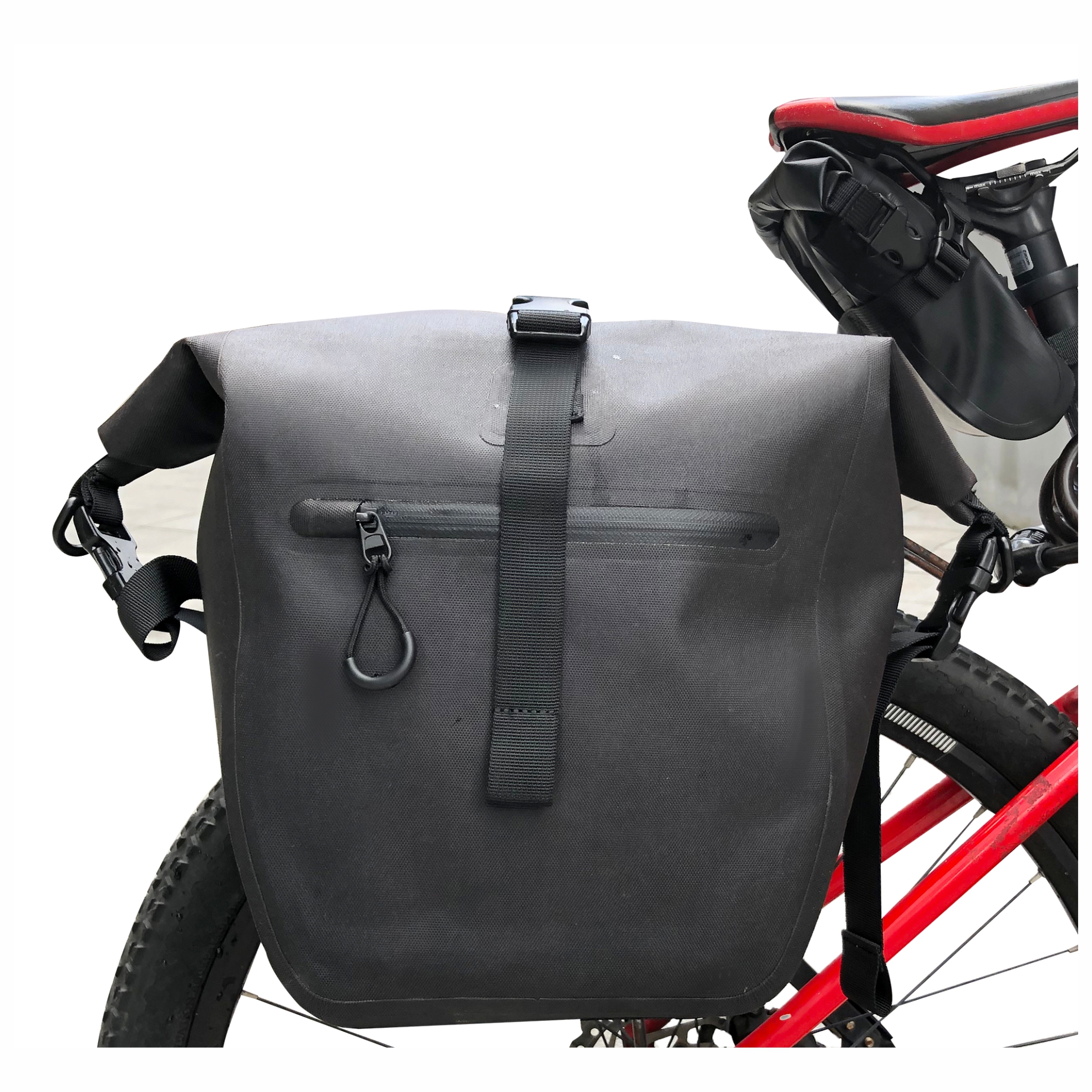 Waterproof  Roll  Top   Bike   Rear Seat  Pack